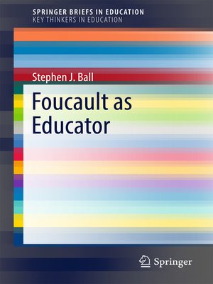 cover image of Foucault as Educator